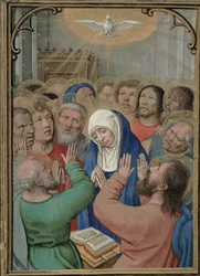 1,99 fol.42v pinsedag, c.1530